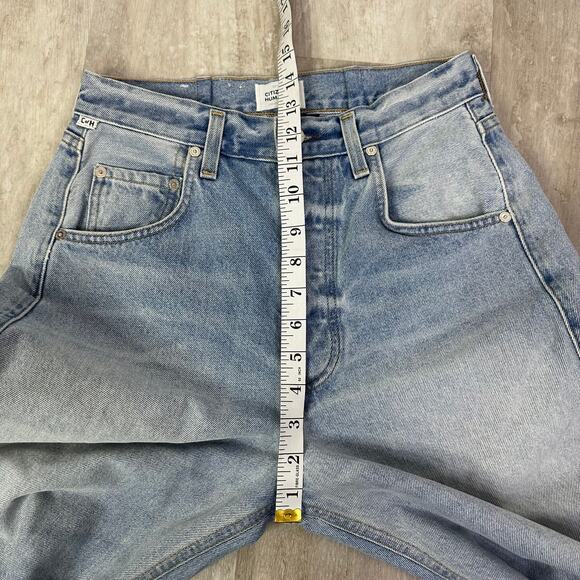 Citizen of Humanity Horseshoe Barrel Jeans in Gemini Size 24 1972G-769 - Picture 4 of 11
